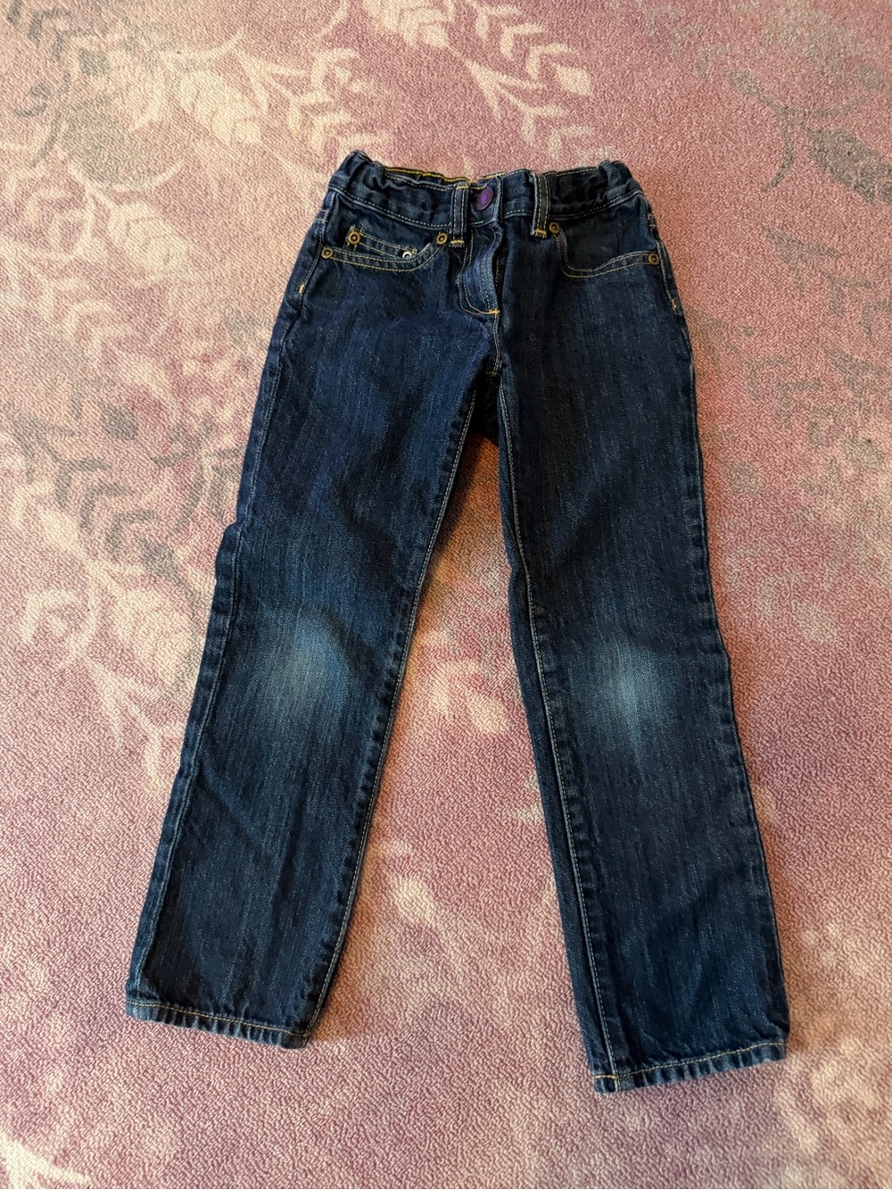 Crewcuts j crew Dark Blue Kids Denim Jeans girls size 5